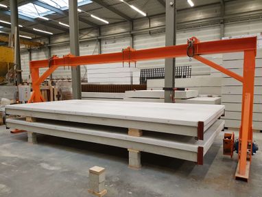 Prefab unitvloer