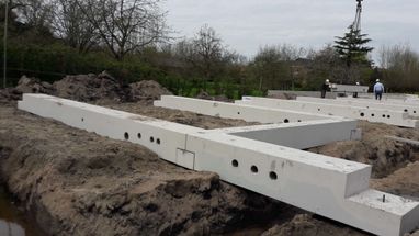 Fundering bouw