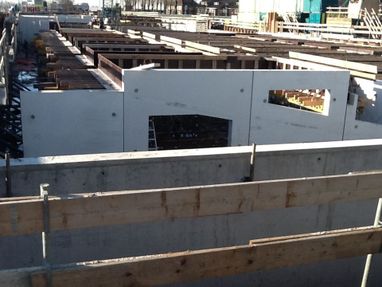 Stabiliteitswand plaatsen